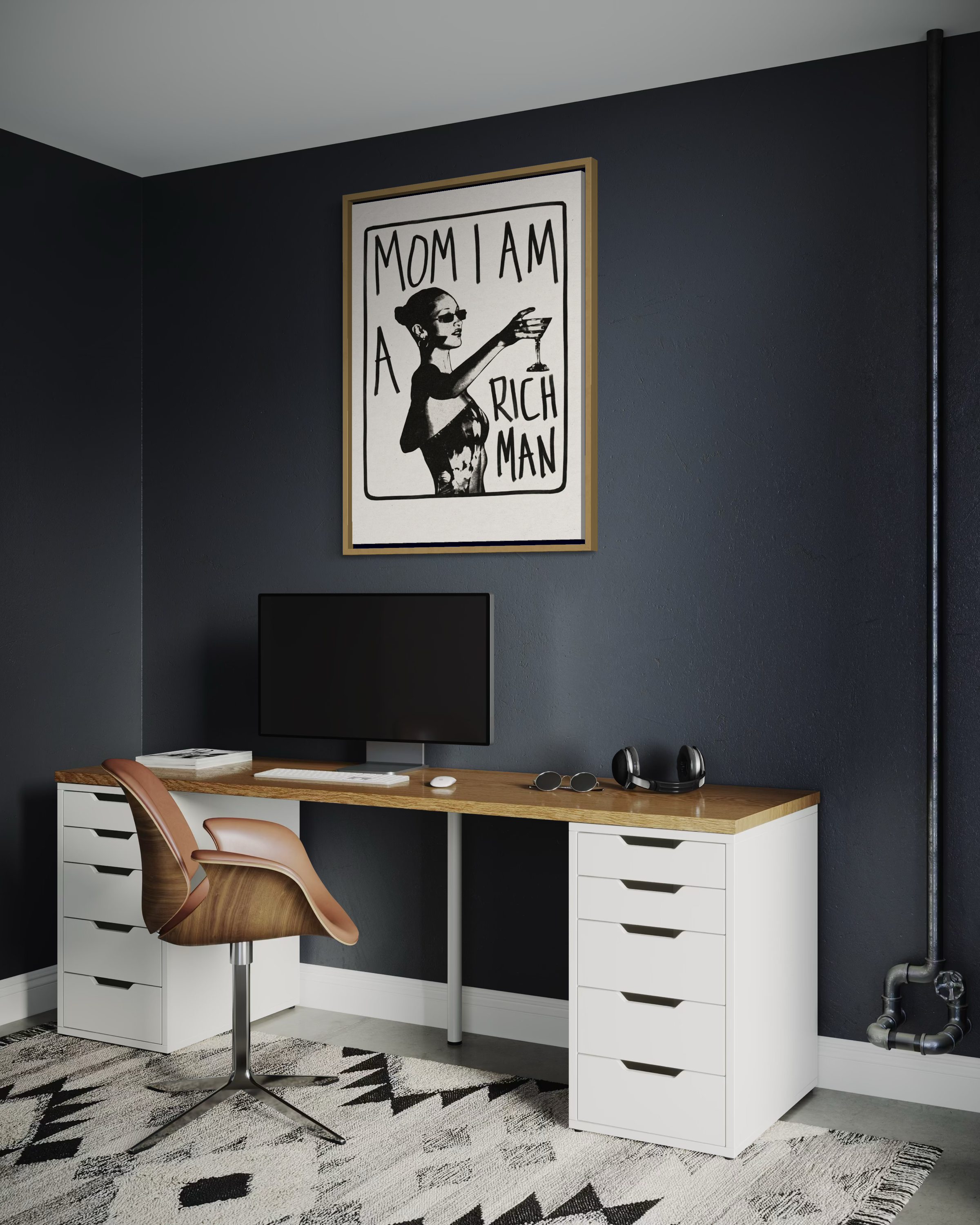 Mom, I Am a Rich Man